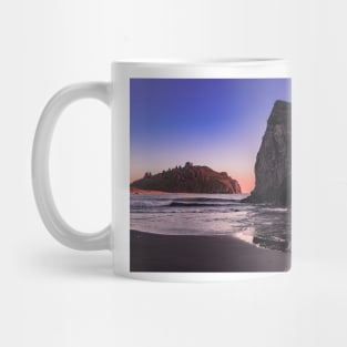 Coastal rock at Trinidad State Beach Mug